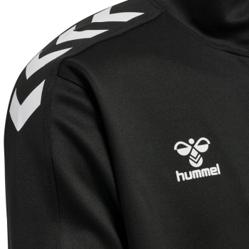 Hummel Core XK Poly Zip Trainingsjacke - Schwarz